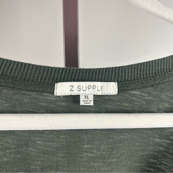 Z Supply Vneck T-shirt Dress - Picture 9 of 9